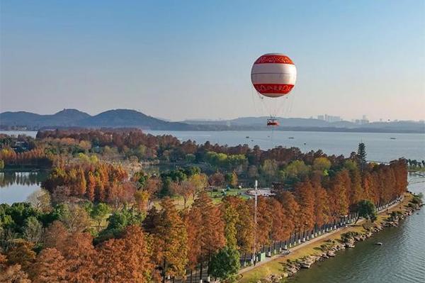 东湖观光氦气球可以飞多久