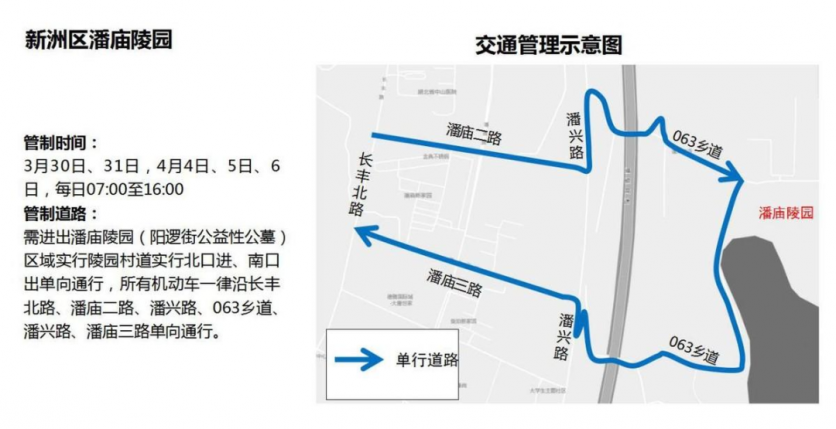 2024清明节武汉墓区周边道路管理措施