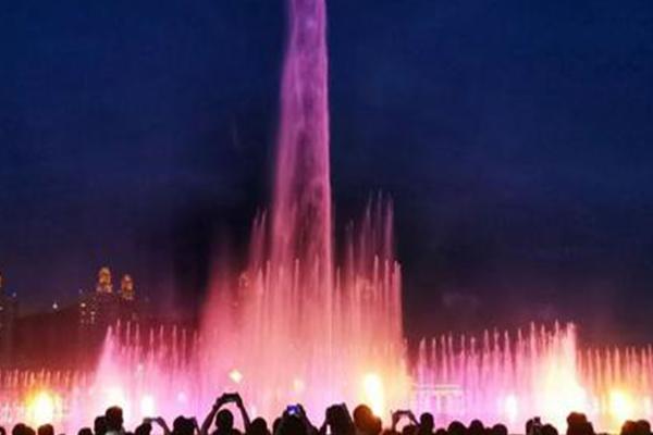 大连星海广场音乐喷泉表演时间2024