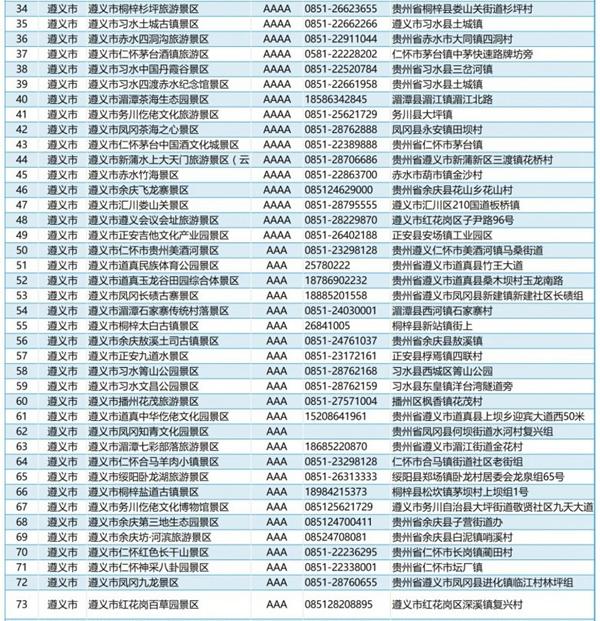 2024贵州中高考生免费景点有哪些