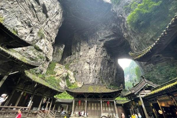 龙水峡地缝主要景点介绍