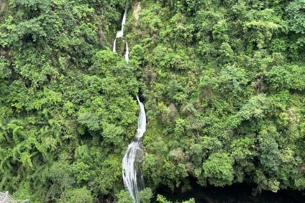 龍水峽地縫電梯多少米高