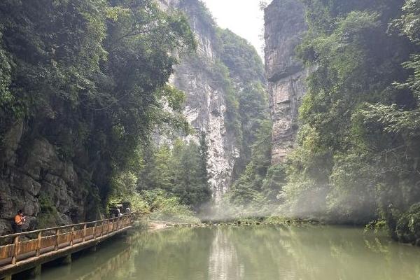 龍水峽地縫在重慶哪個區