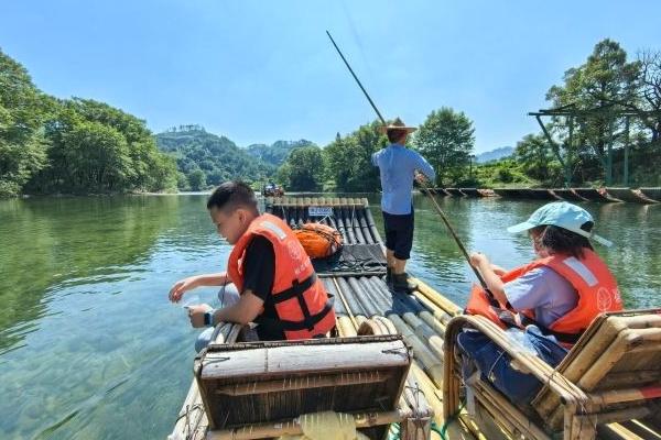 九曲溪竹筏漂流起点和终点