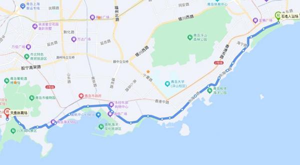 青岛最美公交线路