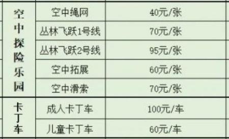 广西高峰森林公园游玩项目有哪些