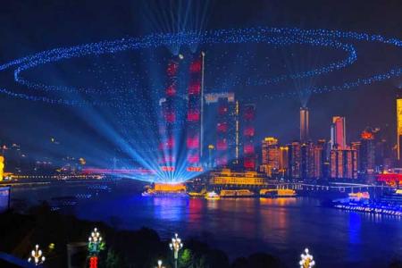 2025重庆无人机表演时间安排和地点