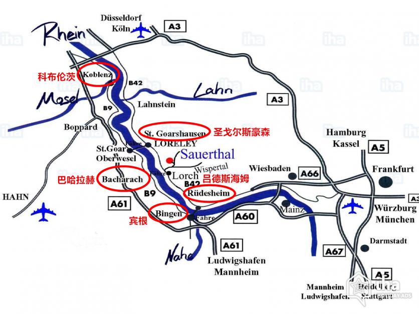 多瑙河莱茵河地形图图片