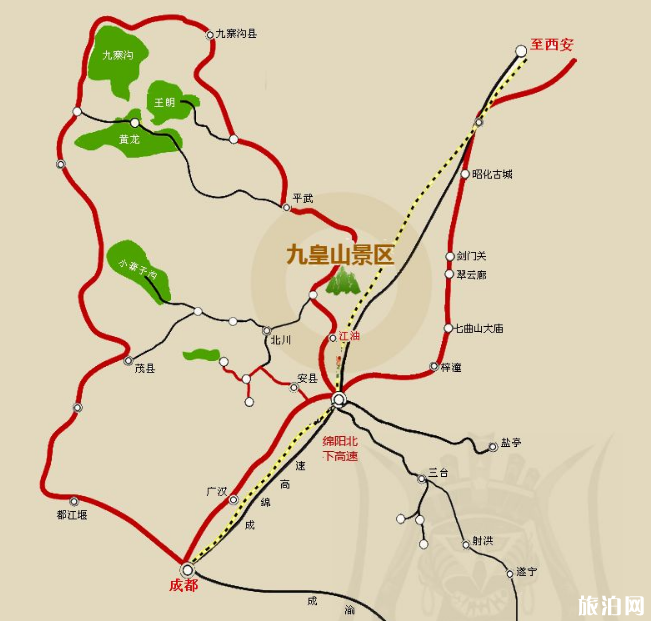 九皇山地图图片
