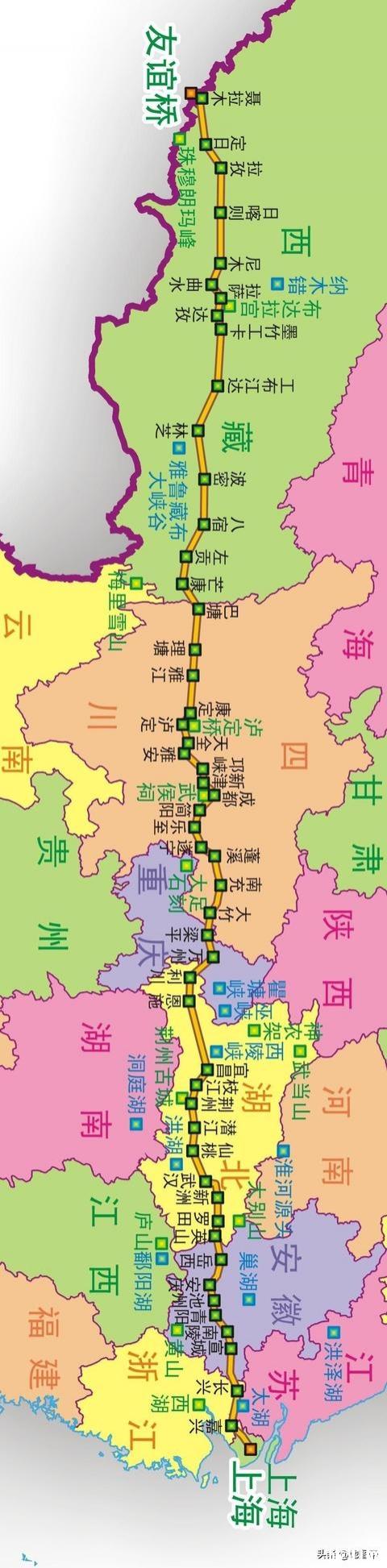 上海318国道起点图片