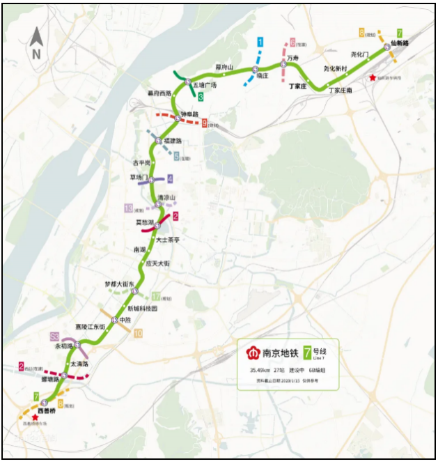 南京地铁2021高清大图图片