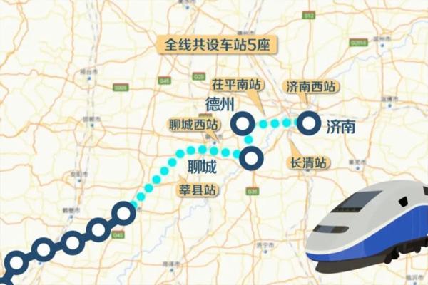 2020年郑济高铁路线图图片
