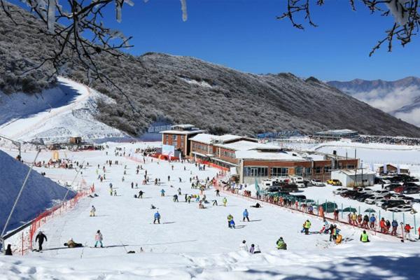 阿坝太子岭滑雪场图片