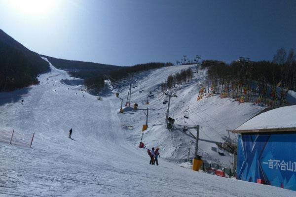 石家庄南高基滑雪场图片