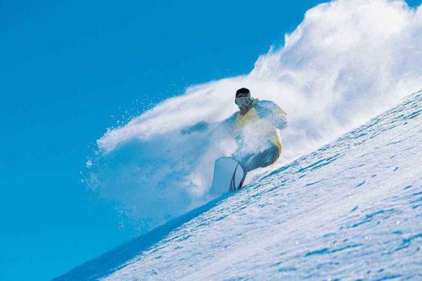 石门山滑雪场图片